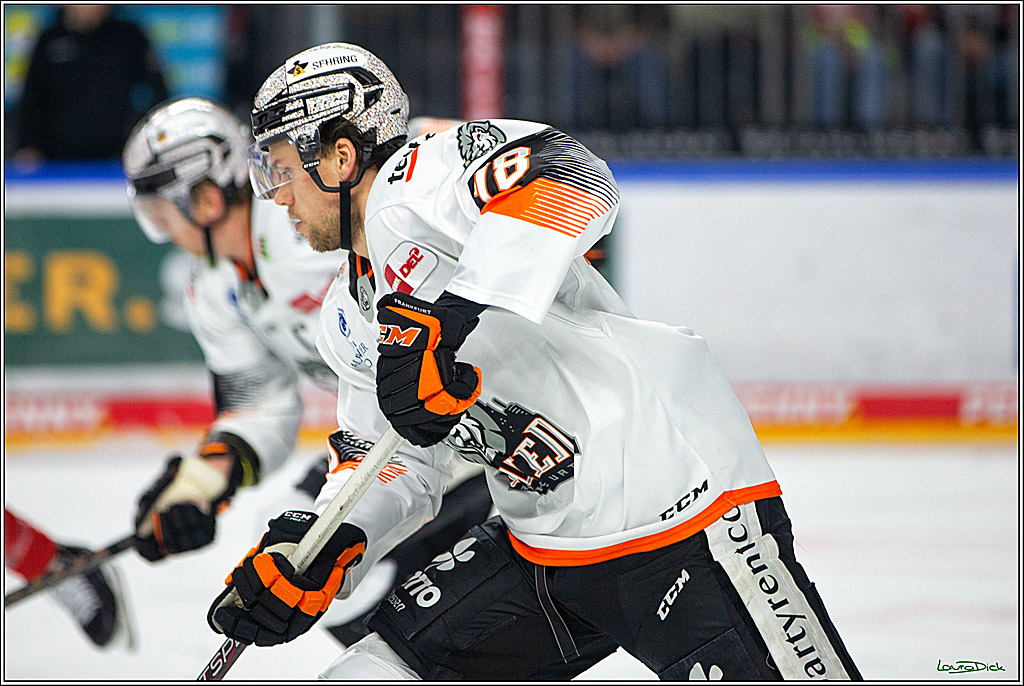 PENNY DEL; Koelner Haie- Loewen Frankfurt; Koeln, 18.12.2022